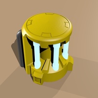 Wargame Plasma Generator WH40K scale - Thumbnail 2
