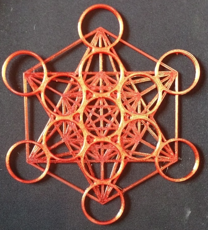 Metatron's Cube - 200MM