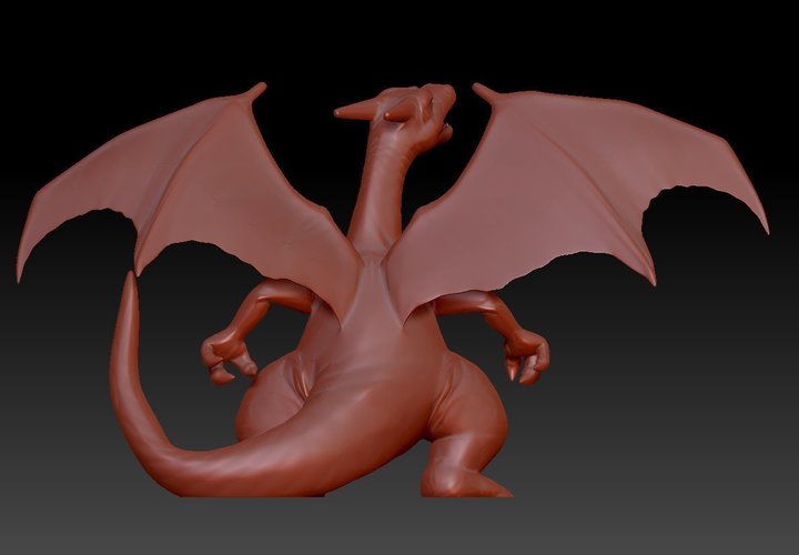 3D Printed CHARIZARD Pokemon by Carmelo Nazario Pinshape