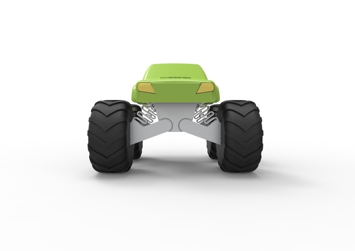 3D Monster truck 3D Print 96193