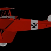 Fokker Tri-plane (Red Baron) - Thumbnail 2