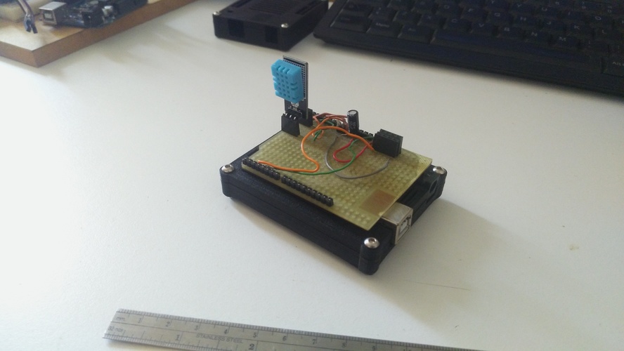 Arduino UNO Slim Case 3D Print 96436