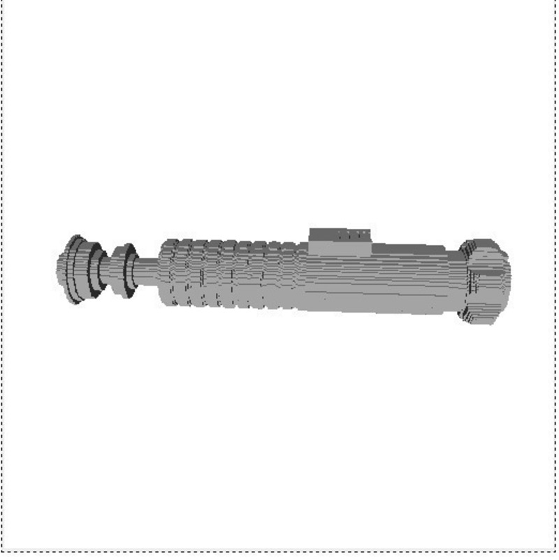 8-Bit Luke Return Of The Jedi Lightsaber! - (Based on Infinati's