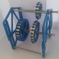 Small Mini magnet lab 3D Printing 96465