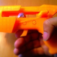 Small Pistol 3D Printing 96477
