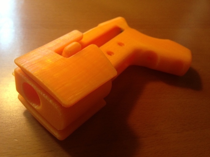 Pistol 3D Print 96481