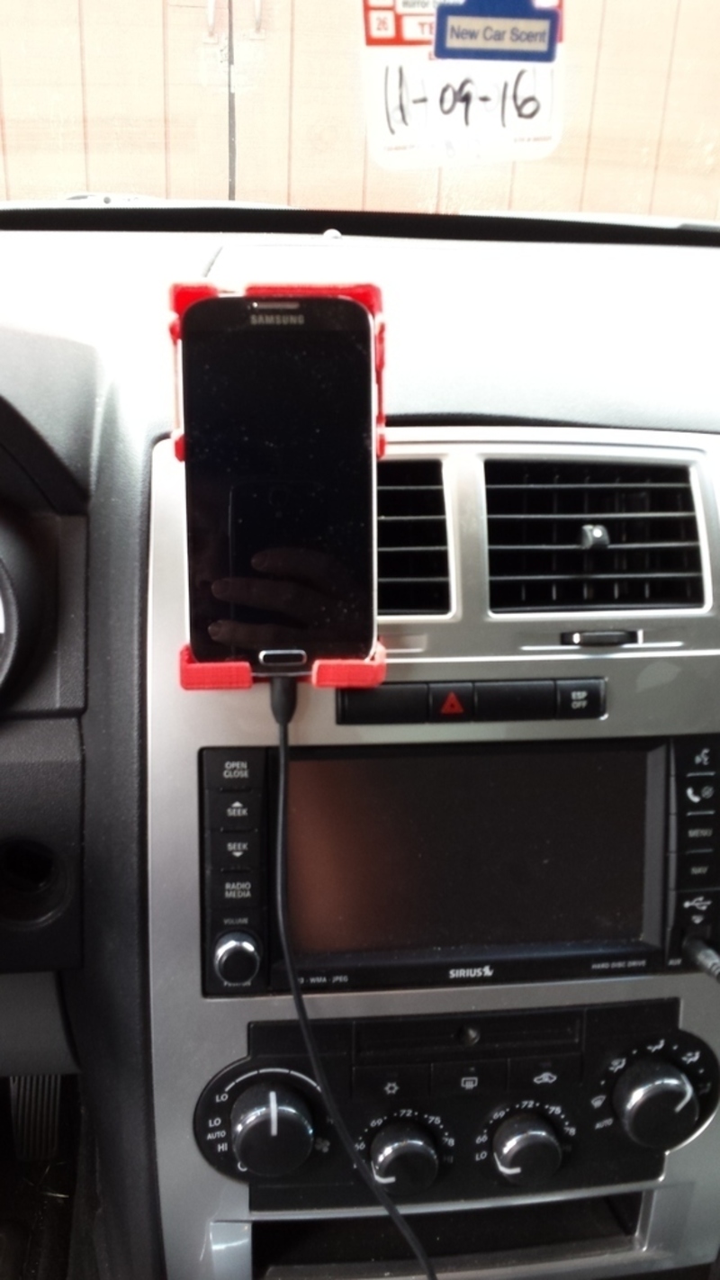 Galaxy S4 Car Vent Phone Holder ver. 1.2 Final