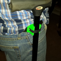 Cane Holder w/ Belt Clip Version 1.3 Final - Thumbnail 5