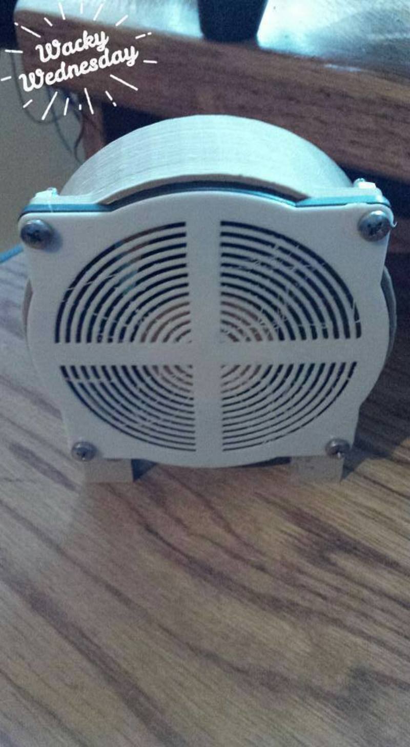 100mm Fan Enclosure Stand w/ Guard