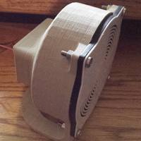 100mm Fan Enclosure Stand w/ Guard - Thumbnail 3