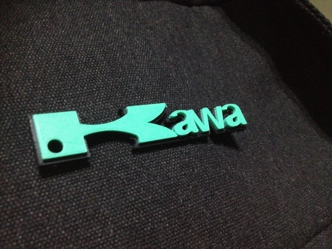 key chain kawasaki 3D Print 96553