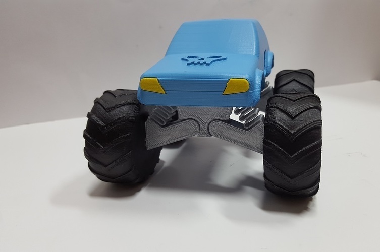 3D Monster truck 3D Print 96559