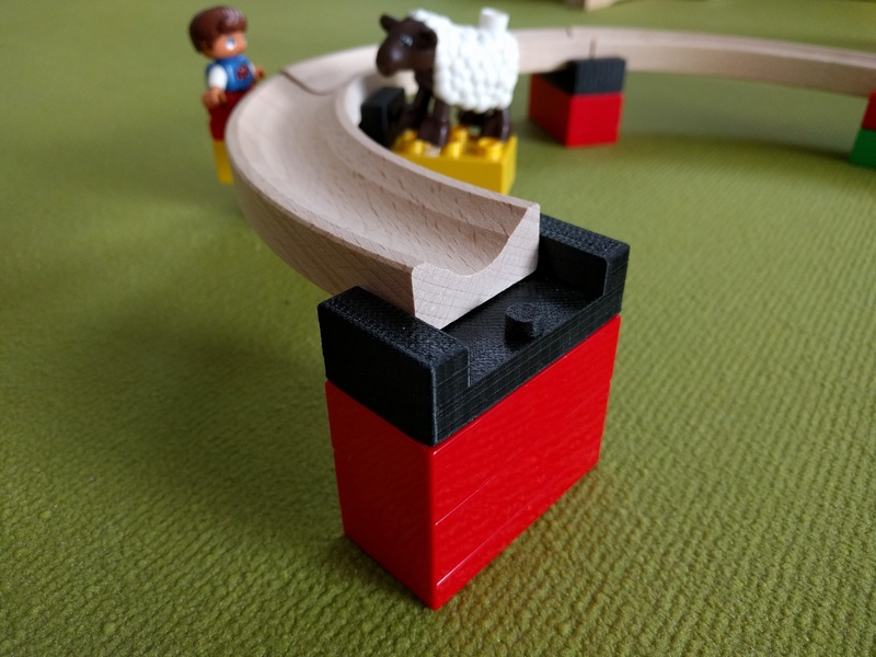 Duplo Haba Marble Run Adapter