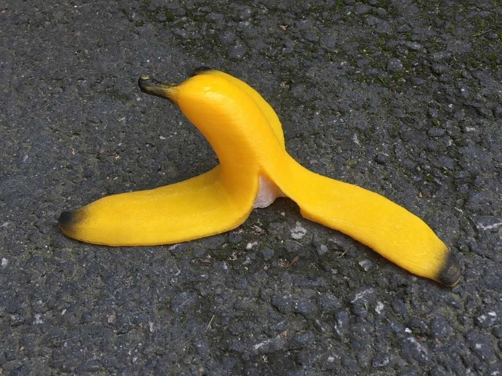 3D Printed Banana Door Stopper by Ninjapsycho | Pinshape