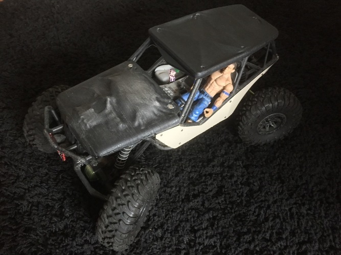 Soft Top Roof for the Axial Wraith 3D Print 96601