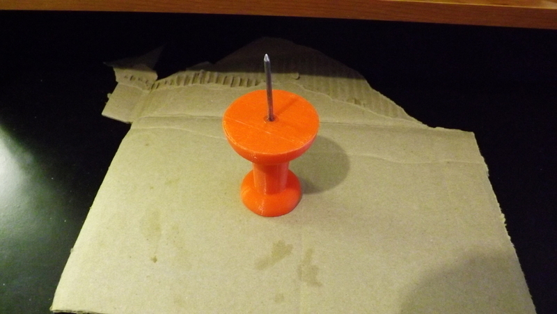 Giant Push Pin(watermarked) - Pinshape