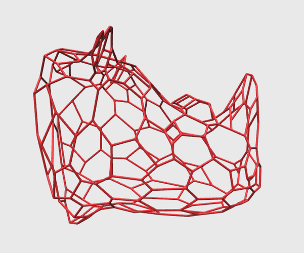 Rhino wireframe  3D Print 96663