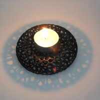 Tealight holder - Voronoi-Style #11 - Thumbnail 2