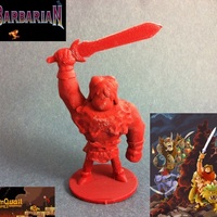 Small Tiny Barbarian 3D Printing 968