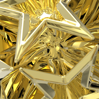 Circle of Stars Christmas Necklace Pendant  - Thumbnail 5