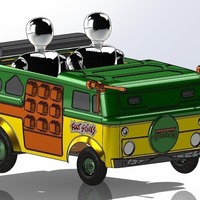 TMNT Party Wagon XXL Red Bull SoapBox Atlanta 2015 - Thumbnail 9