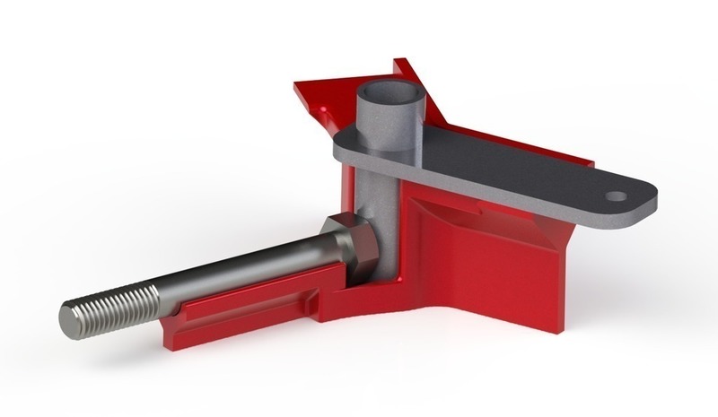 Spindle WELD FIXTURE TMNT