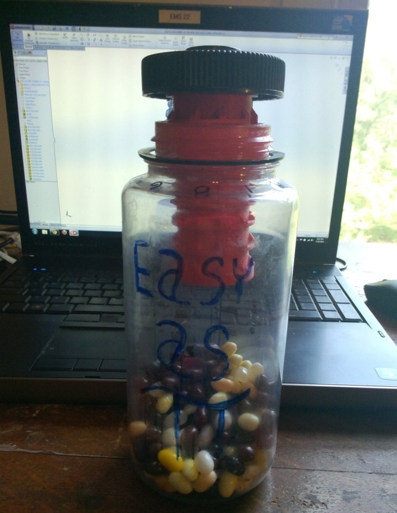 NALGENE COMBO LOCK (EASY AS Pi)