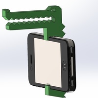 Small IBITE Iphone 4 Hat clip 3D Printing 96925