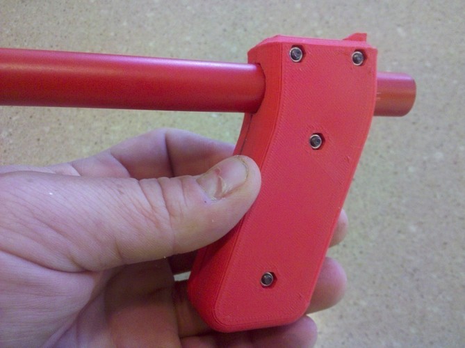 Mini Marshmallow Gun & Rifle 3D Print 96936