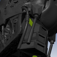 T-800 Terminator Exoskull With 5mm holes for led - Thumbnail 2