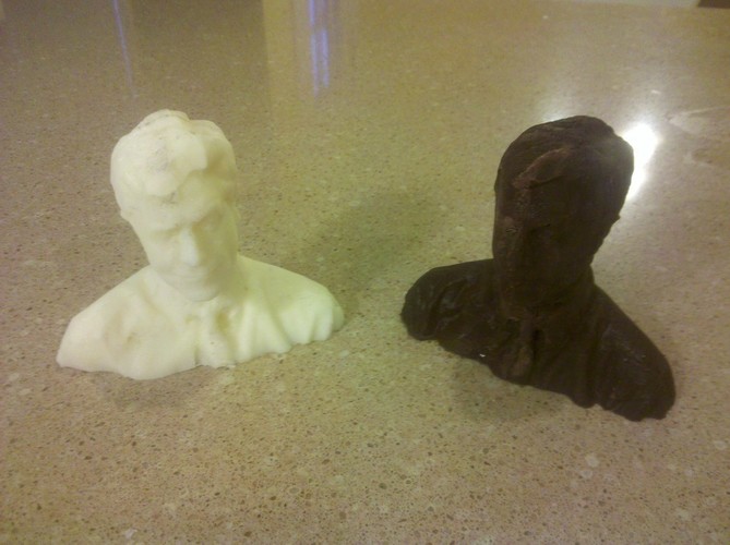 Stephen Colbert Chocolate Mold  3D Print 96956