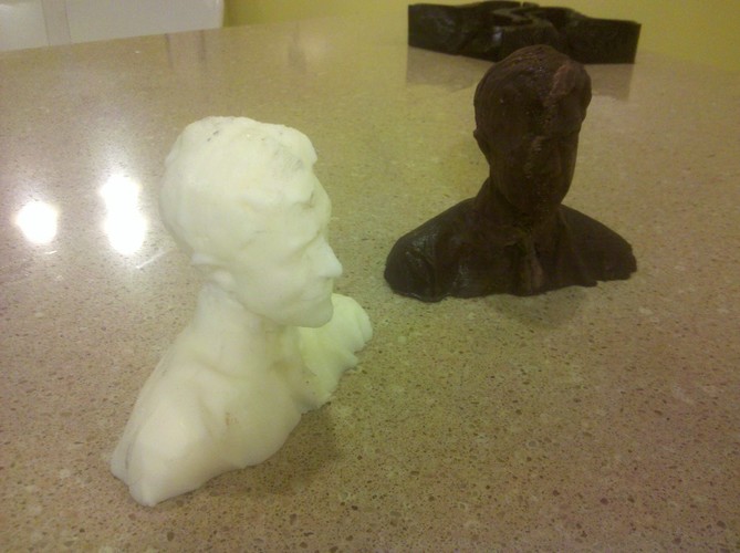 Stephen Colbert Chocolate Mold  3D Print 96957