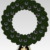 Christmas Wreath Ornament - Thumbnail 2