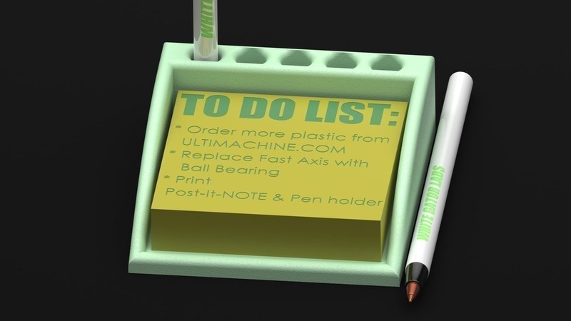 POST-IT-NOTE STATION