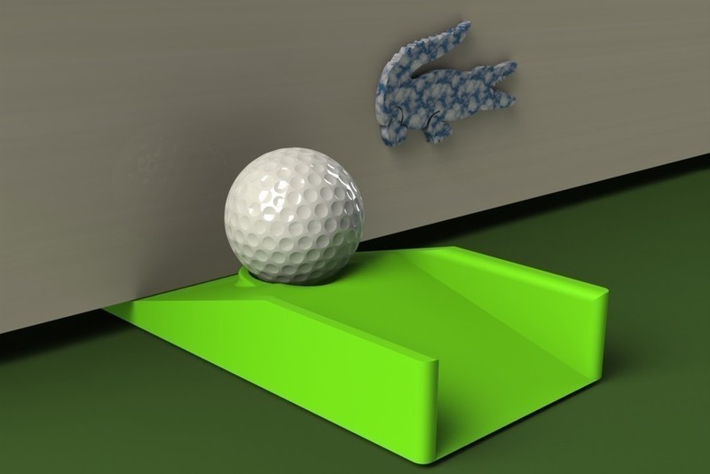Golfer's Doorstop (Putting Aid)