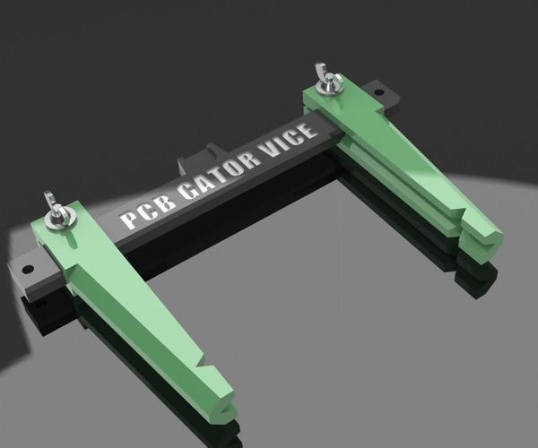 PCB GATOR VICE 3D Print 97006