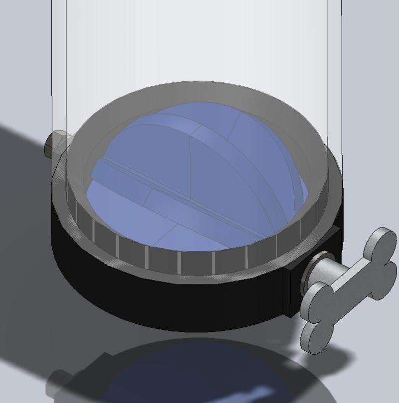 DOG FEEDER (5in PCV PIPE)