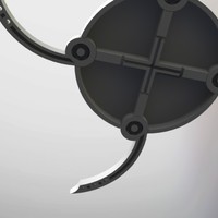 Helo model Rocket & Launch Pad (Estes Style) - Thumbnail 6