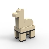 Small 3D Lego Zoo 3D Printing 97178