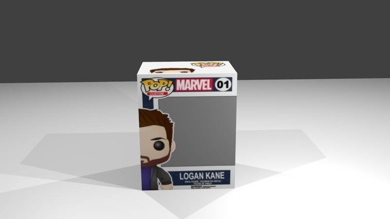 Customizable Funko POP! Box.