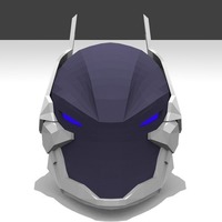 Arkham Knight Styled Helmet - Thumbnail 2