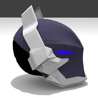 Arkham Knight Styled Helmet - Thumbnail 3