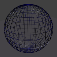 Wireframe Globe - Thumbnail 1