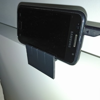 smartphone stand for Ikea malm bed - Thumbnail 2
