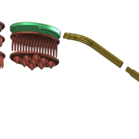 ( AIO ) BODY CARE LONG HANDLE BRUSH/COMB ETC..... SETS - Thumbnail 3
