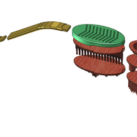 ( AIO ) BODY CARE LONG HANDLE BRUSH/COMB ETC..... SETS - Thumbnail 4