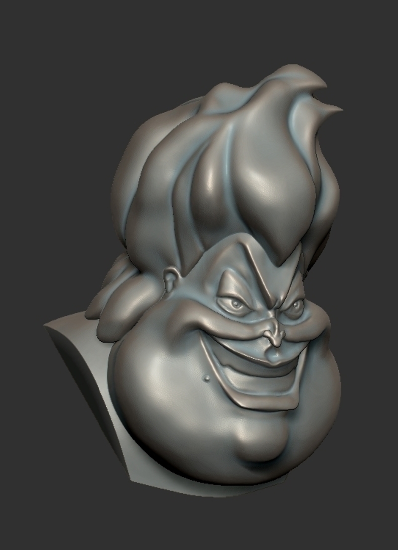 Ursula Disney head