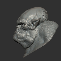 Orc bust - Thumbnail 3
