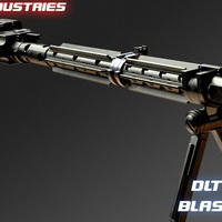 DLT-19 heavy blaster rifle - Thumbnail 2