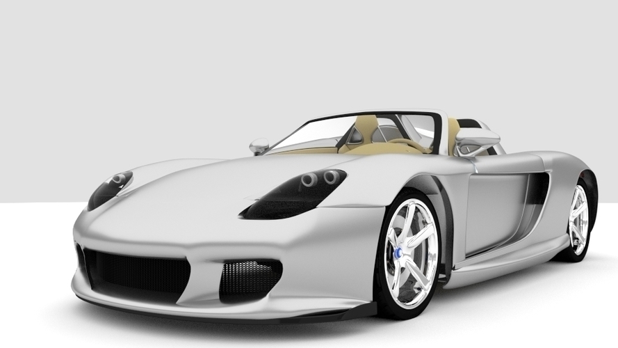 Porsche Carrera GT  3D Print 97607